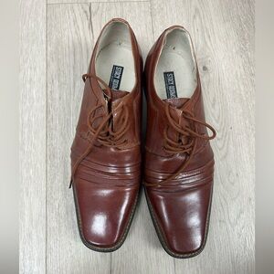 Stacy Adams Raynor 24748 Brown Men’s Leather Dress Shoes